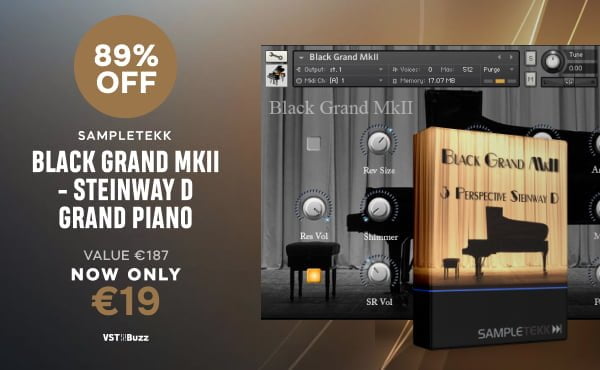Save 89% on Black Grand MkII – Steinway D Grand Piano for Kontakt