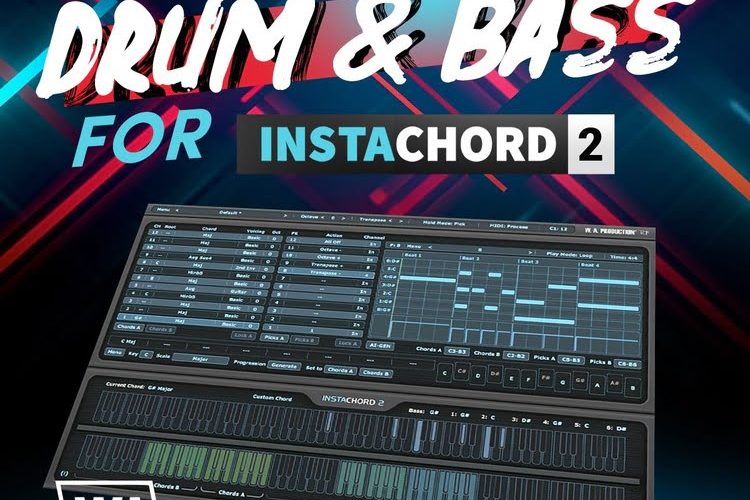 Drum Bass presets for InstaChord 2 by W.A. Production