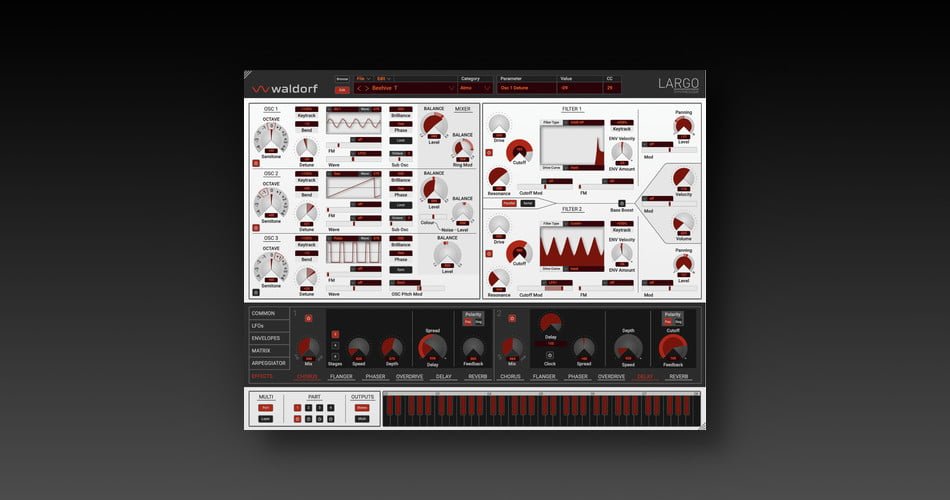 Waldorf releases Largo 2 software synthesizer