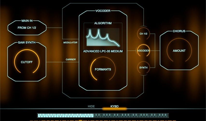 Orange Vocoder Nano by Zynaptiq on sale for  USD