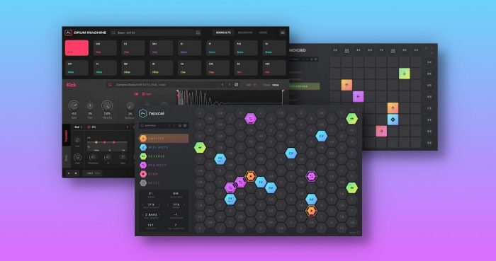 ADSR Sounds Hexcel MIDIGRiD Drum Machine Bundles