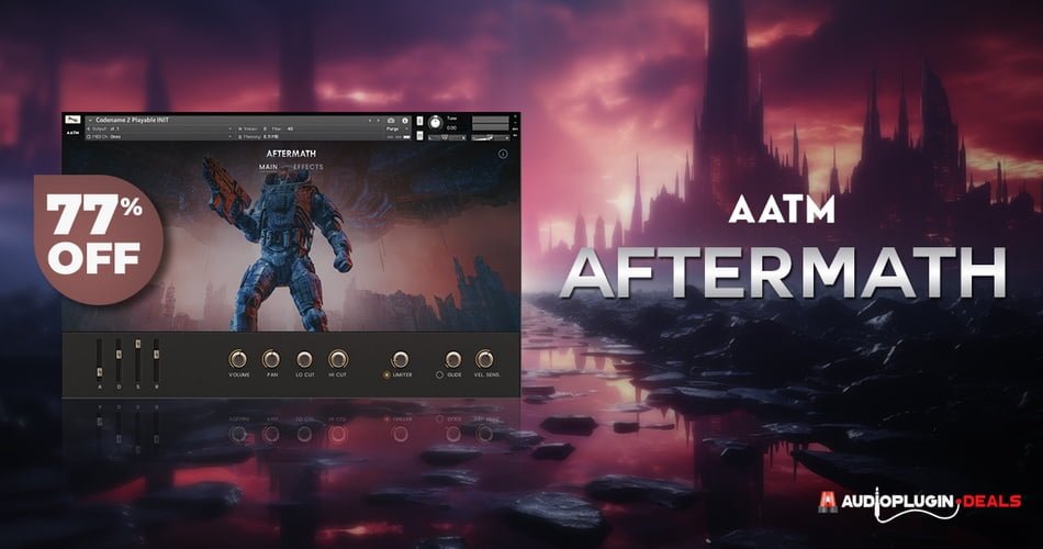 Aftermath cutting-edge trailer tools for Kontakt on sale for $34.99 USD