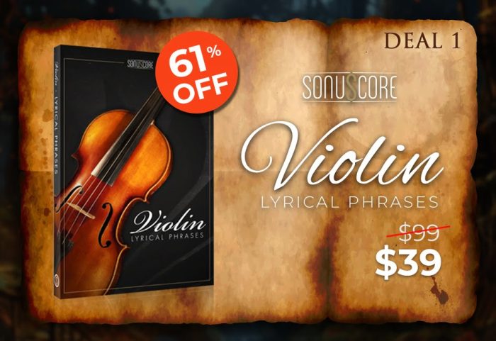 APD Black Friday Sonuscore Violin Lyrical Phrases