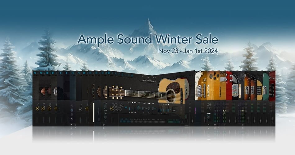 Ample Sound Winter Sale 2023: Save up to 66% on plugins & bundles
