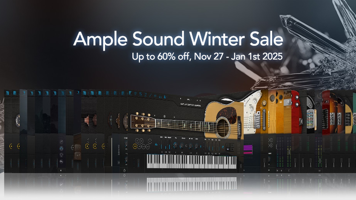 Ample Sound Winter Sale 2024: Save up to 60% on plugins & bundles