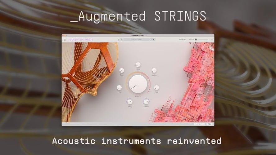 Augmented Strings virtual instrument by Arturia on sale for $49 USD
