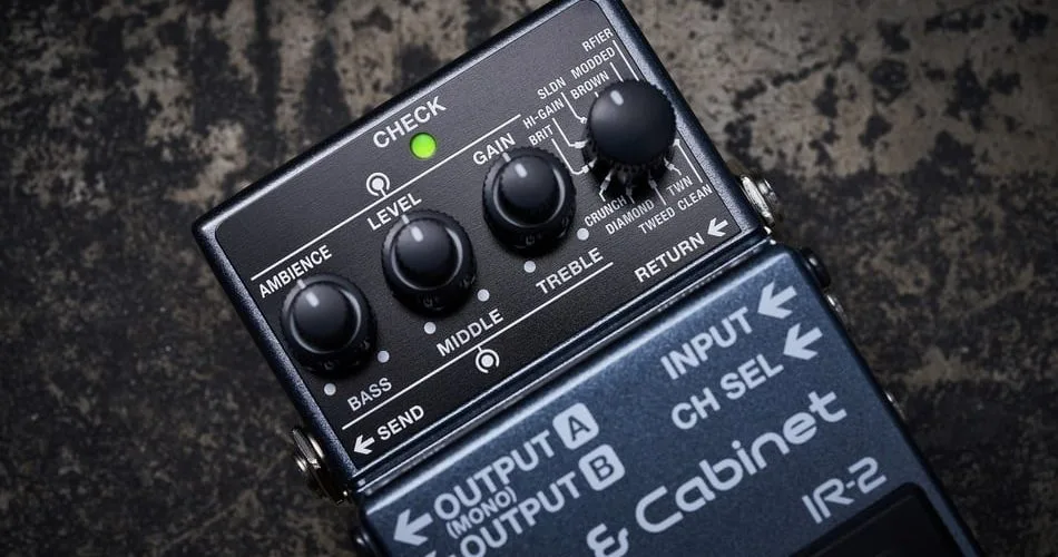 BOSS launches IR-2 Amp & Cabinet Pedal
