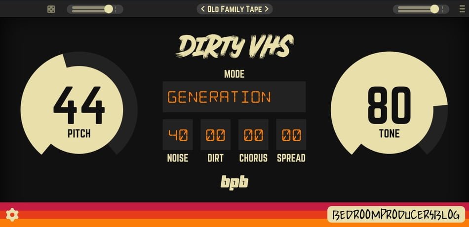 BPB Dirty VHS: Free effect plugin for authentic VHS tape sounds