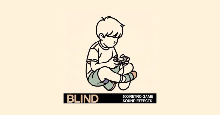 Blind Audio 600 Retro Game Sound Effects