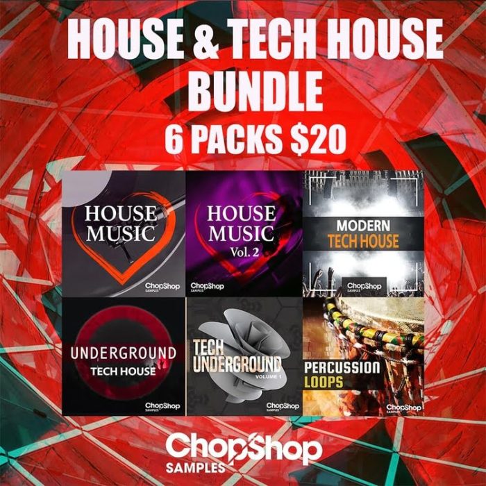 Chop Shop Samples House Tech House Bundle