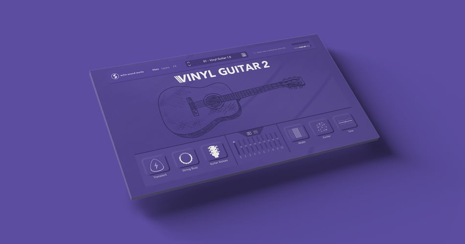 Echo Sound Works releases Vinyl Guitar 2 free instrument plugin