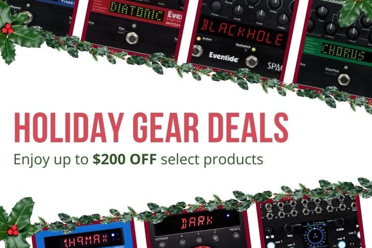Eventide Audio offers up to $200 OFF on H9 Max Harmonizer, Misha, Factor pedals & more