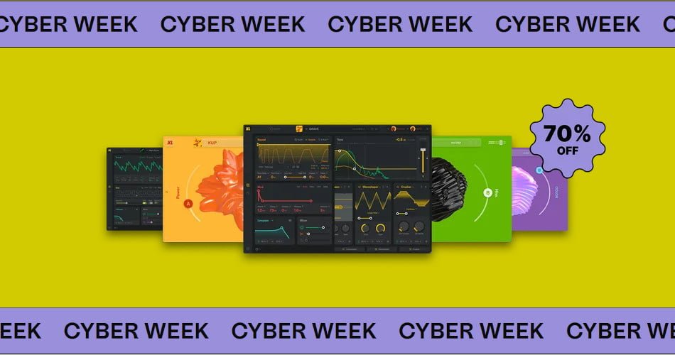 Future Audio Workshop Cyber Week: Up to 70% off plugins & expansions