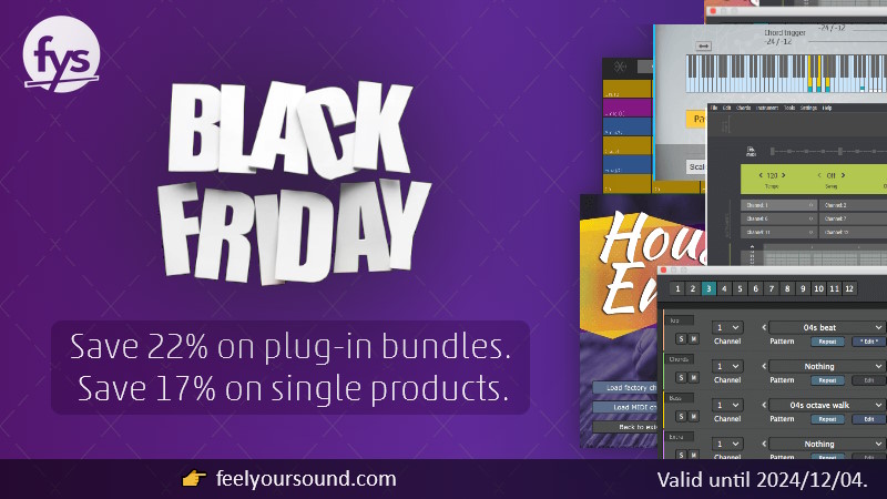 FeelYourSound Black Friday Deals: Save up to 22% on single products and bundles