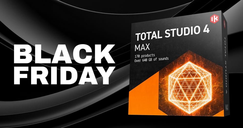 IK Total Studio 4 MAX Black Friday
