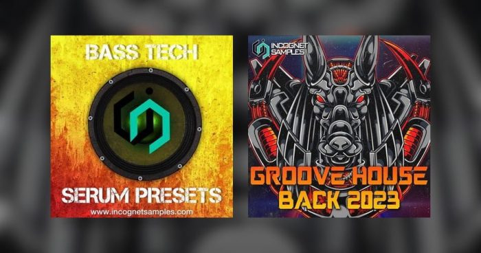 Incognet Groove House Is Back 2023 Bass Tech Serum Presets