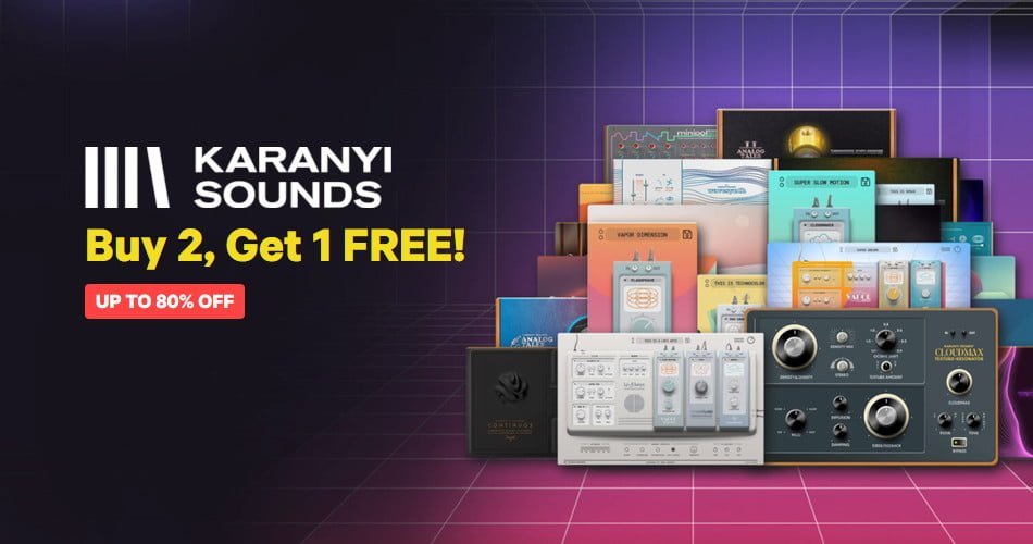 Buy 2 Plugins Get 1 FREE at Karanyi Sounds