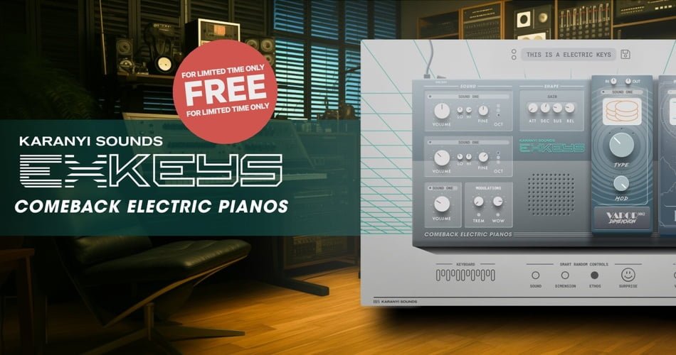 Electric Keys: FREE vintage electric piano by Karanyi Sounds (limited time)
