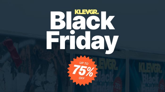 Klevgrand Black Friday Sale