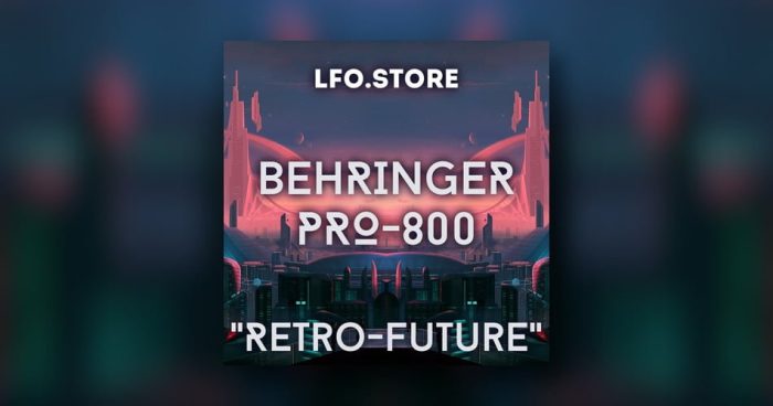 LFO Store Retro Future for Behringer Pro 800