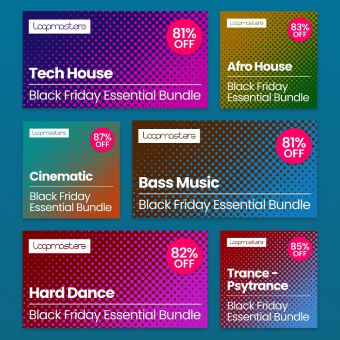 Loopmasters Black Friday Genre Bundles