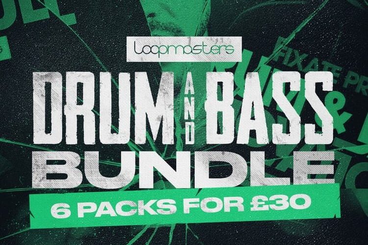 Loopmasters Drum & Bass Bundle: 6 packs for £30 GBP!