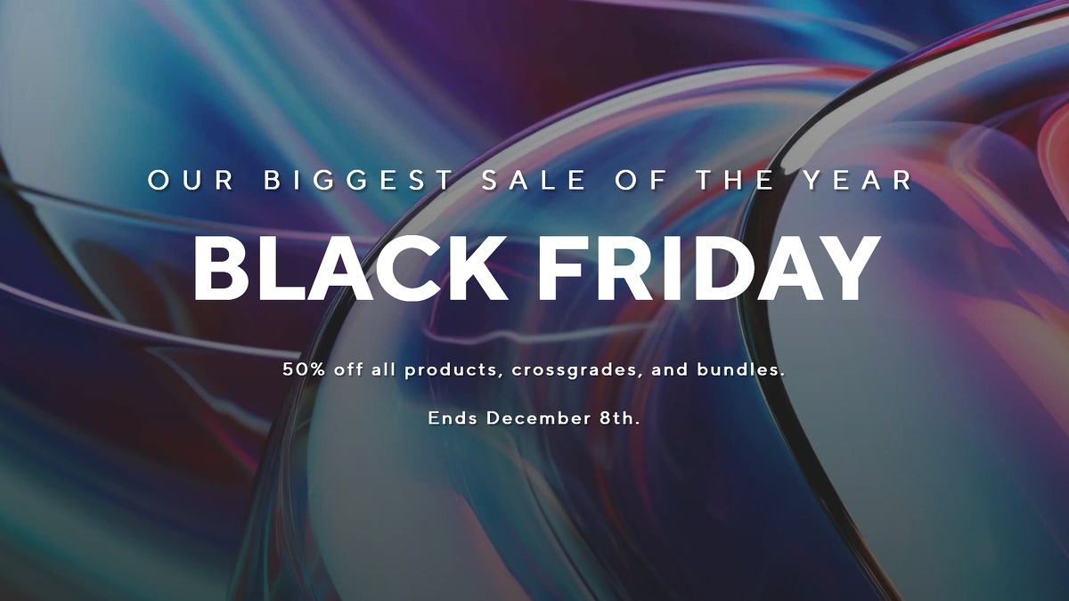 Lunacy Audio Black Friday Sale: Save on CUBE, BEAM & Expansions