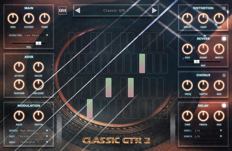 Classic GTR 2 virtual instrument by Quiet Music