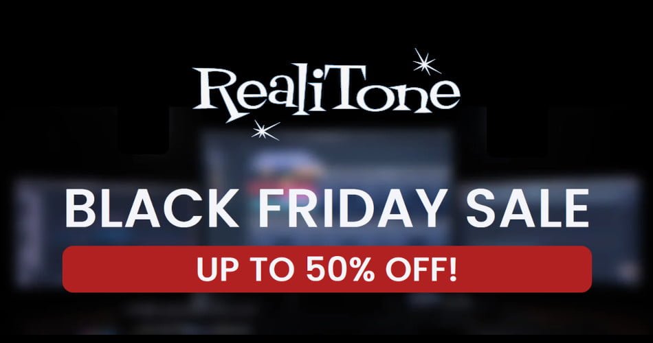 Realitone Black Friday Sale: Up to 50% off Kontakt libraries