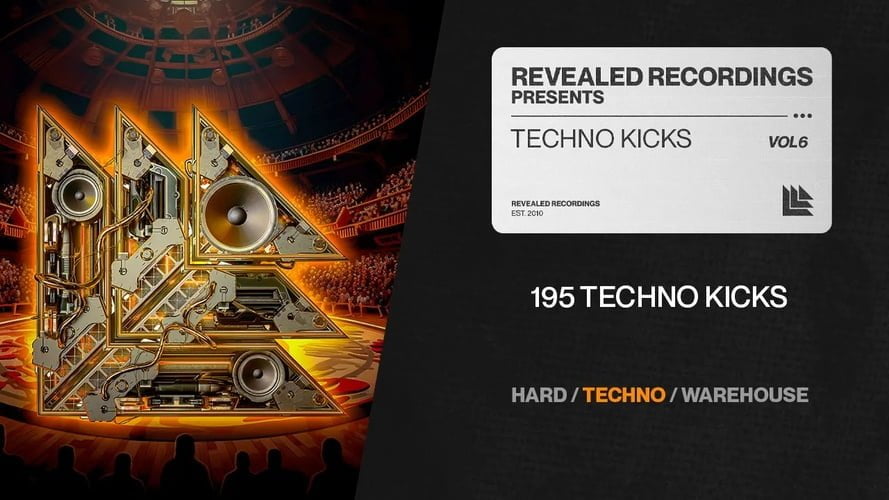 Alonso Sound launches Revealed Techno Kicks Vol. 6 sample pack