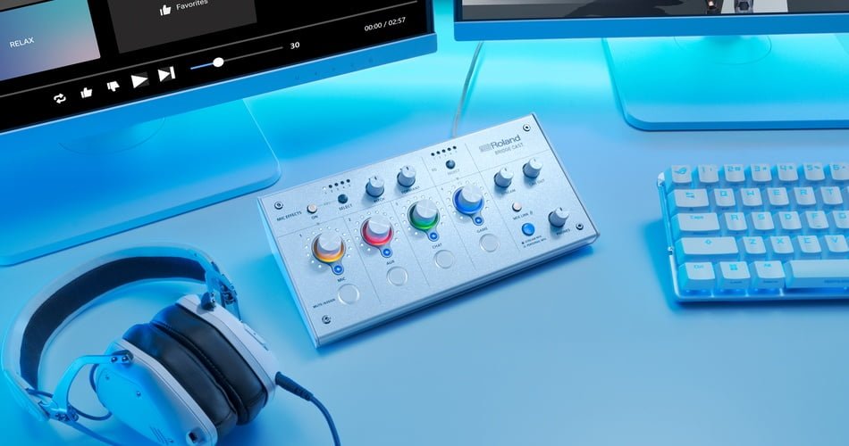 Roland launches Ice White BRIDGE CAST audio streaming interface