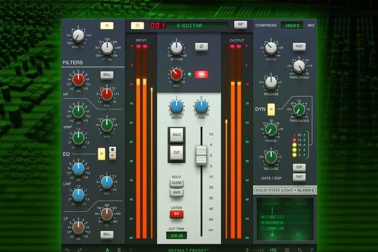 Solid State Logic launches 4K E emulation of 4000E console channel strip