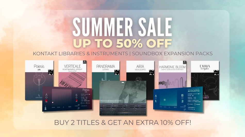 Save up to 50% on Sonora Cinematic’s Kontakt libraries