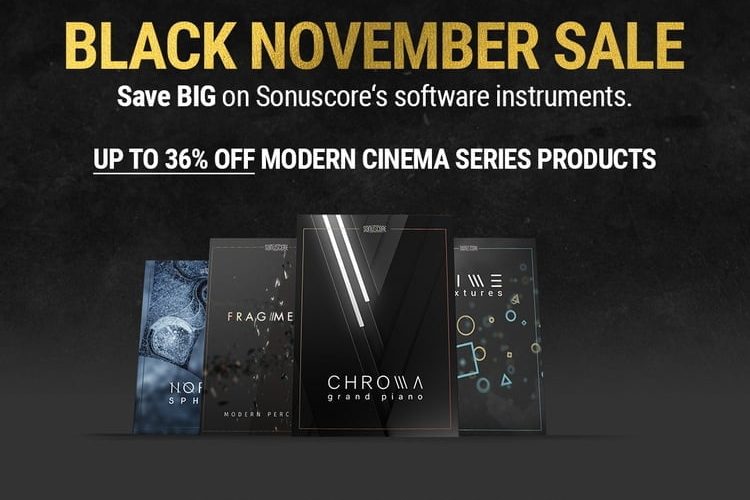 Save up to 36% on Modern Cinema series libraries at Sonuscore