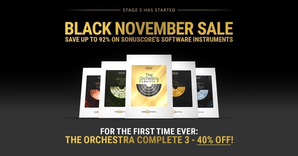 Save 40% on The Orchestra Complete 3, Elysion 2 & Dark Horizon by Sonuscore