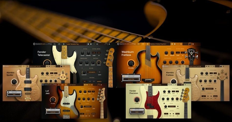 Dan Dean Essential Bass Collection by Tracktion on sale for $40 USD!