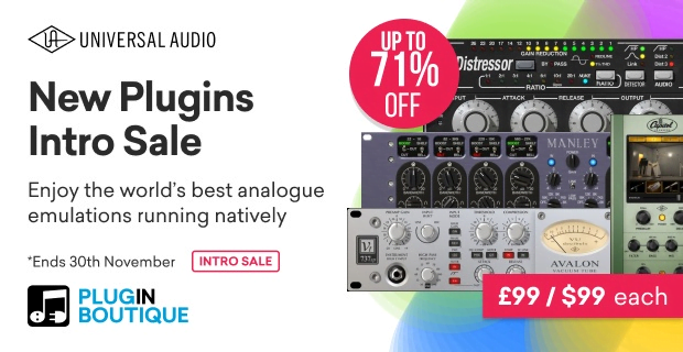 Save up to 71% on Avalon VT-737 Tube Channel Strip, Capitol Chambers, Empirical Labs Distressor & Manley Massive Passive EQ