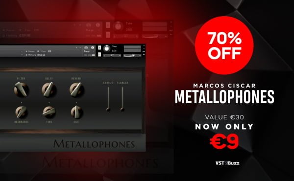 Save 70% on Metallophones for Kontakt by Marcos Ciscar