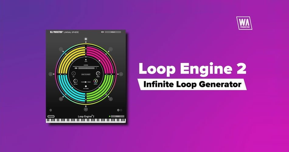 W.A. Production launches Loop Engine 2 MIDI generation plugin at 80% OFF