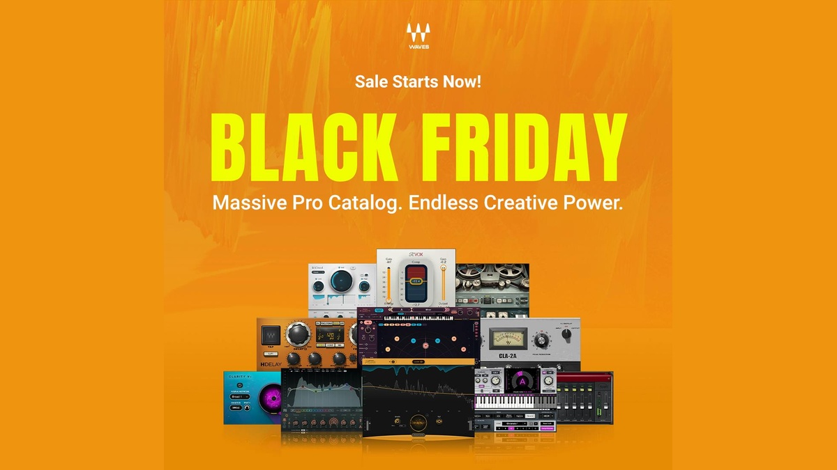 Waves Black Friday Sale 2024: Biggest savings on hundreds of plugins