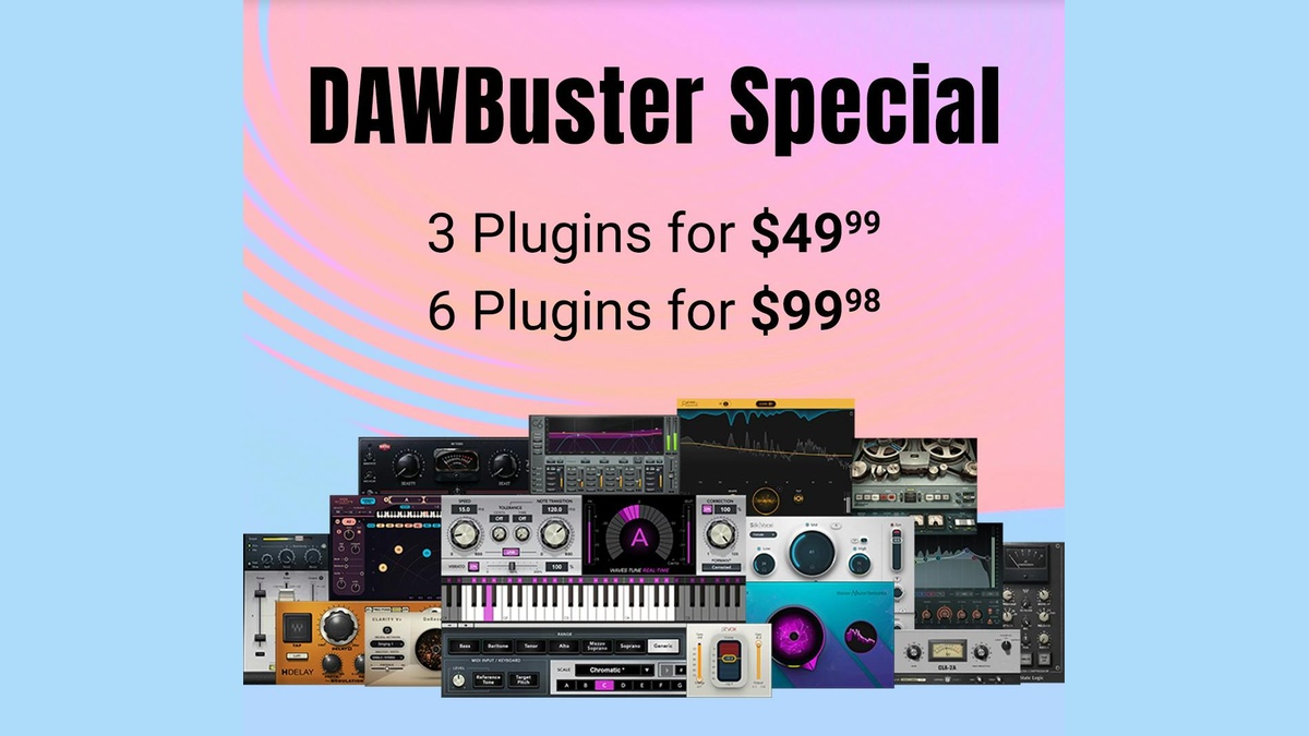 Waves launches DAWBuster Special: Save big on purchase of multiple plugins