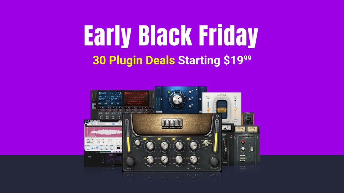 Waves Early Black Friday: Plugins on sale for $19.99 USD