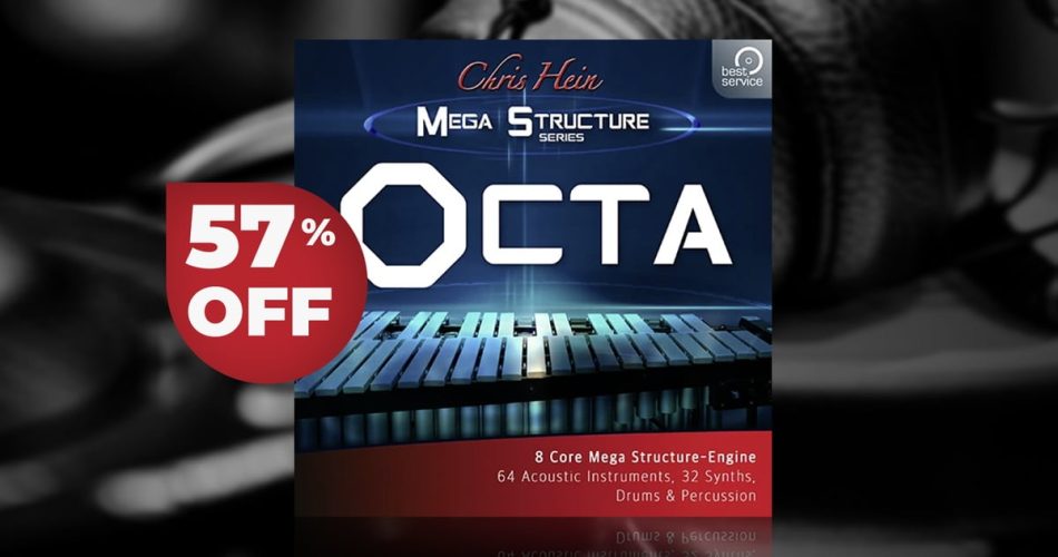Save 57% on Chris Hein OCTA for Kontakt Player by Best Service