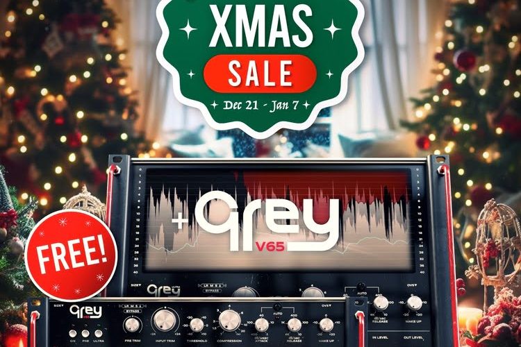 Acustica Audio launches Christmas Sale 2023, Grey compressor FREE!