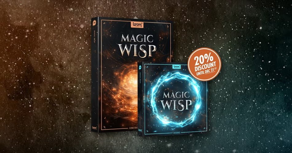 BOOM Library launches Magic – Wisp sound library at intro offer