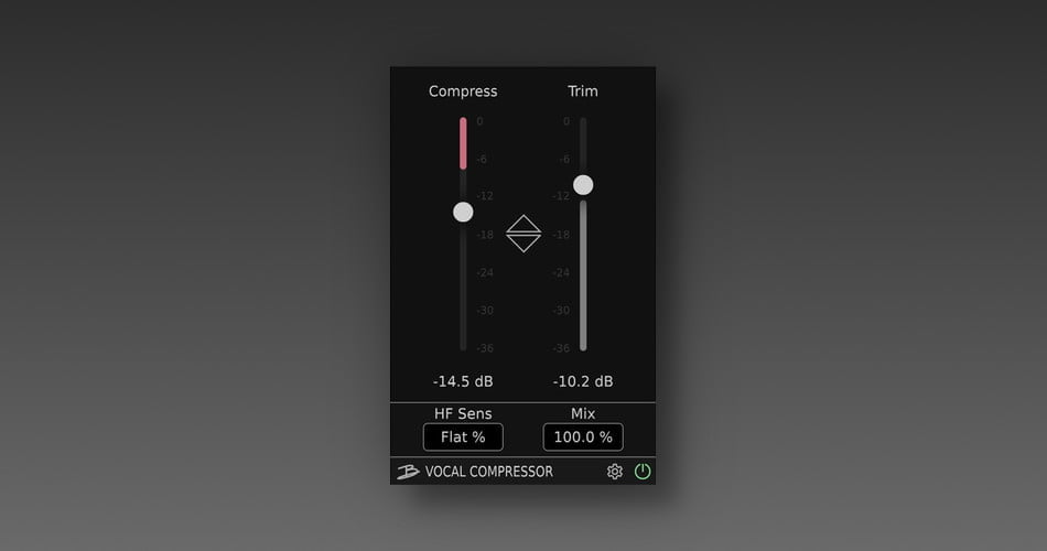 Vocal Compressor free effect plugin by Bertom Audio