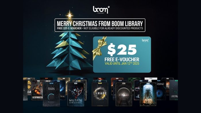 Boom Library Christmas voucher