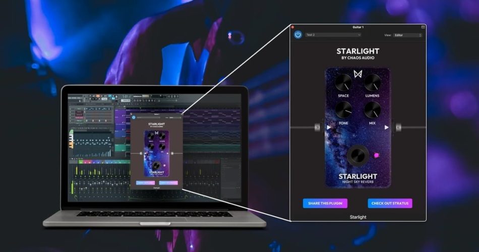 Starlight: Night Sky Reverb free effect plugin by Chaos Audio