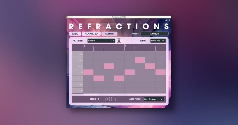 Sequence live audio with Refractions plugin by Decent Samples