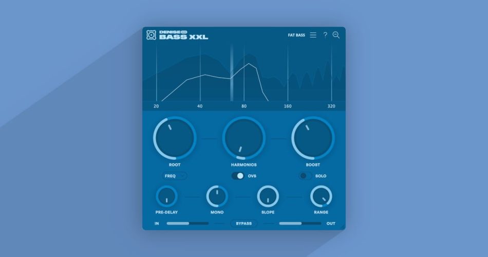 Bass XXL effect plugin by Denise Audio on sale for $39 USD